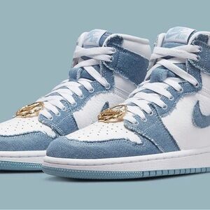 Denim Jordan 1 high